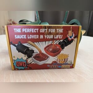 Novelty Sauce Dispenser Set - Life's Too Short Fun Gift Set